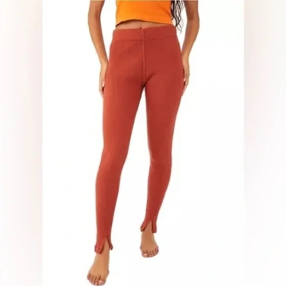 Free People | Early Night Thermal Leggings Spiced Brandy XS